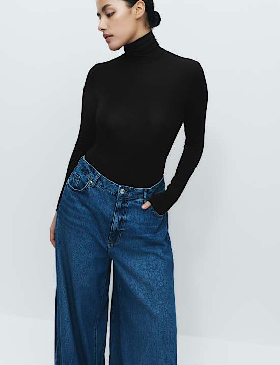 Thermo-Body mit Polokragen und Heatgen™