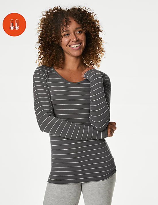 Women s Thermal Tops Long Sleeve Thermal Vests M S FR