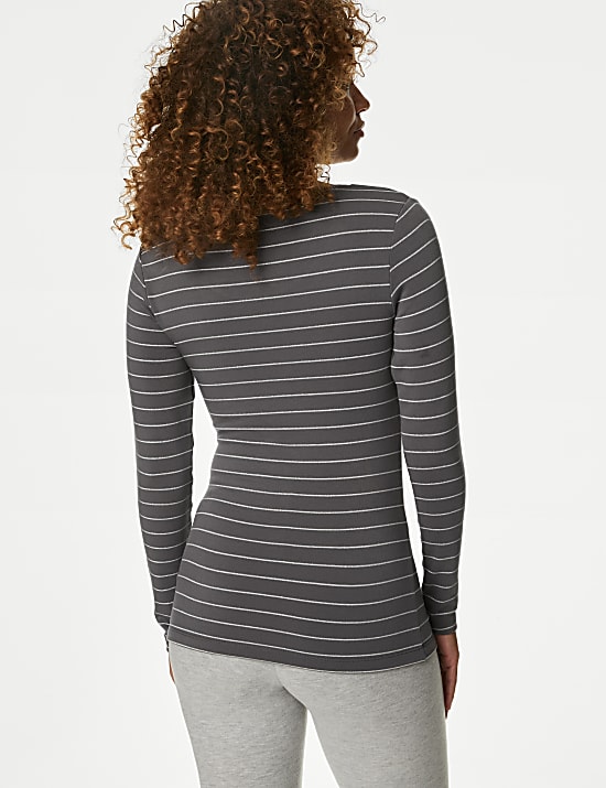 Ισοθερμικό ριγέ φανελάκι Heatgen™ μέτριας θερμότητας