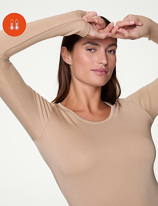 Heatgen&trade; Medium Thermal Scoop Neck Top