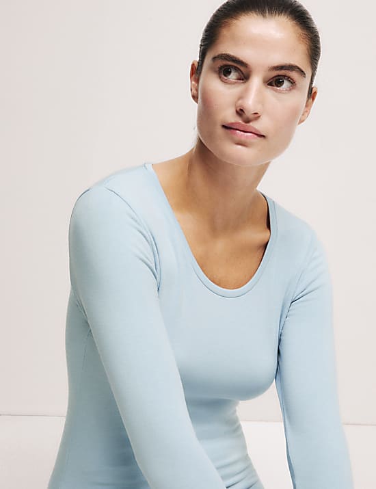 Ισοθερμικό τοπ Heatgen™ μέτριας θερμότητας με βαθιά στρογγυλή λαιμόκοψη