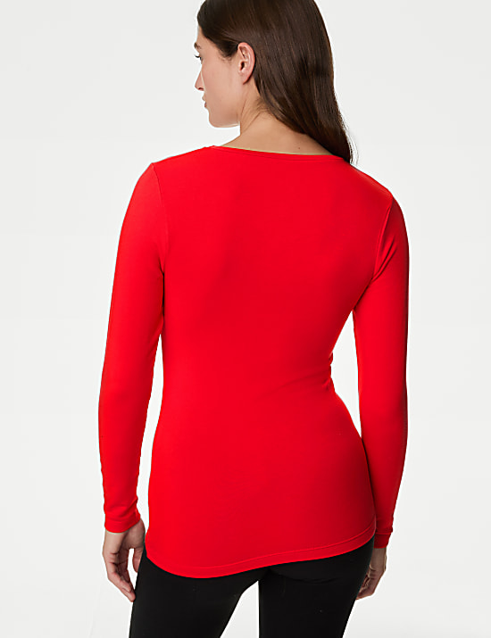 Heatgen&trade; Medium Thermal Scoop Neck Top