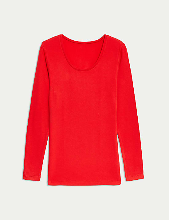Heatgen&trade; Medium Thermal Scoop Neck Top