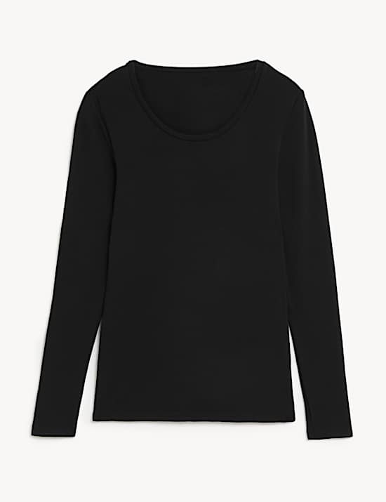 Heatgen&trade; Medium Thermal Scoop Neck Top