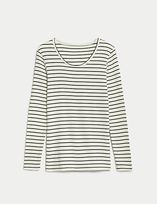 Ισοθερμικό ριγέ φανελάκι Heatgen™ μέτριας θερμότητας