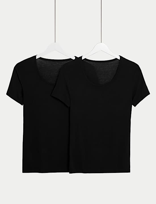 2pk Heatgen™ Thermal Short Sleeve Tops