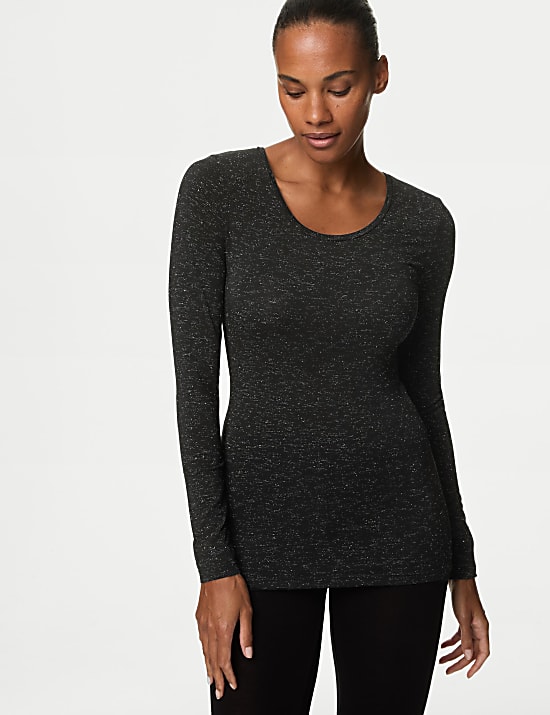 2pk Heatgen™ Thermal Sparkle Tops