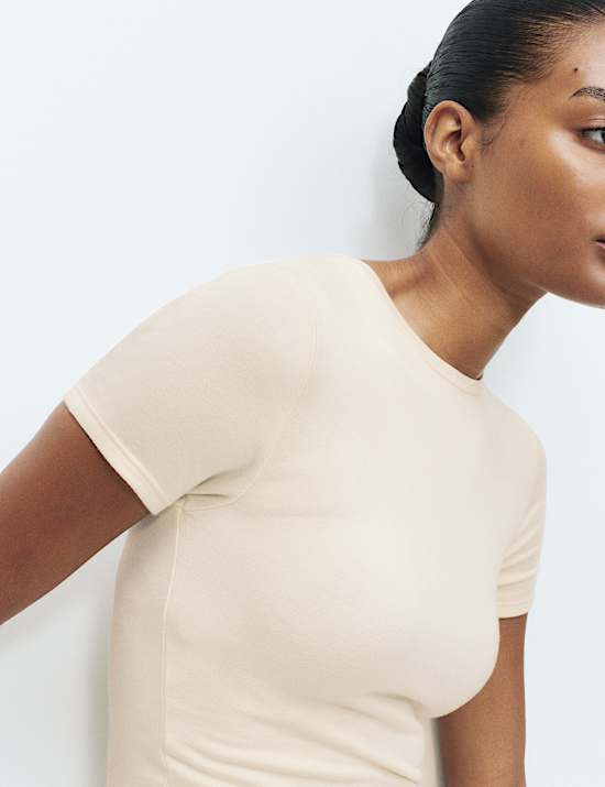 Κοντομάνικο ισοθερμικό τοπ Heatgen™ μέτριας θερμότητας