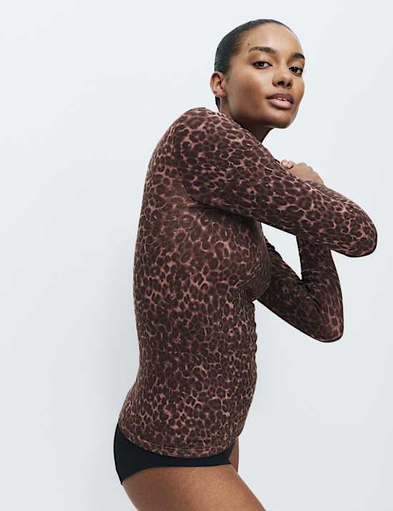 Heatgen™ Medium Thermal Printed Long Sleeve Top