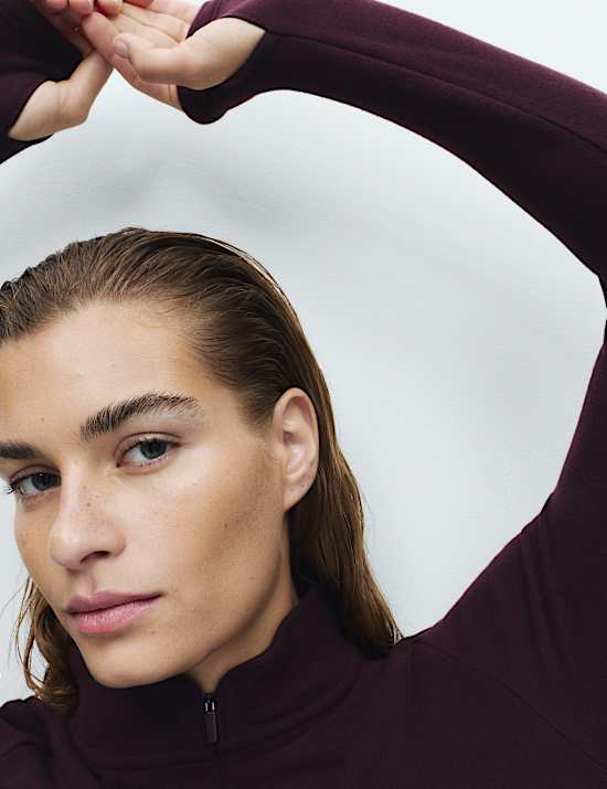 Heatgen™-Thermo-Oberteil mit Stehkragen für maximale Wärme