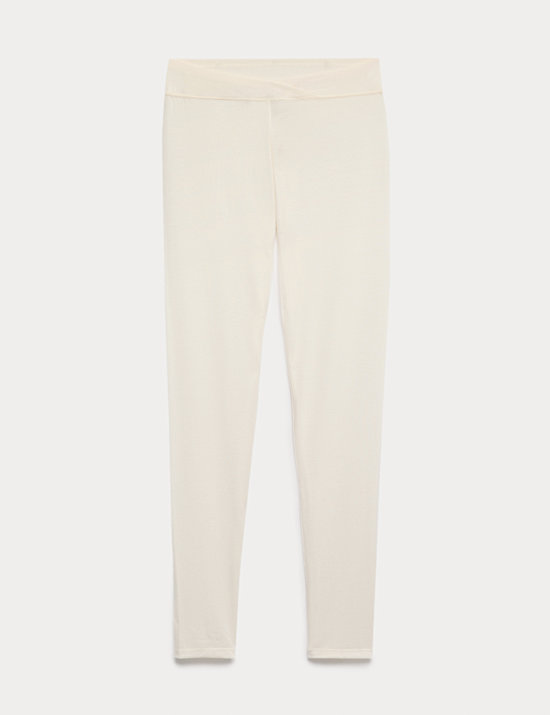 Modal Rich Thermal Leggings with Cashmere