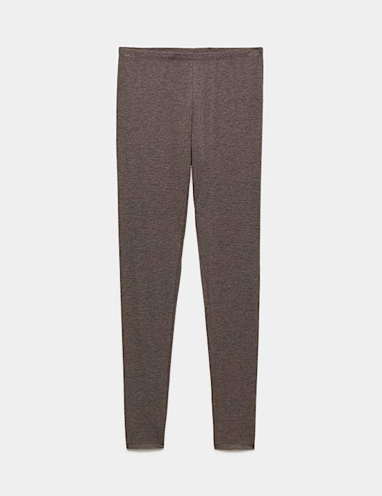 Modal Rich Thermal Leggings with Cashmere