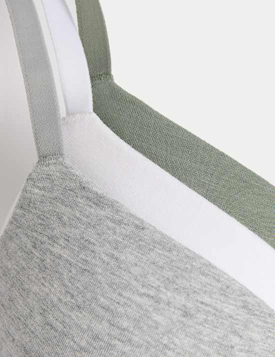 Lot de 3 soutiens-gorge invisibles plongeants à armatures, bonnets A à F