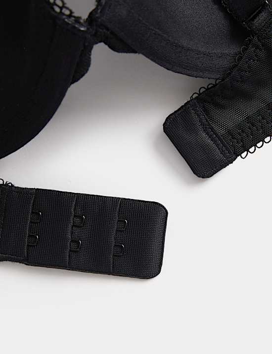 2 Pack Jasmine Lace Wired Plunge Bras (A-E)