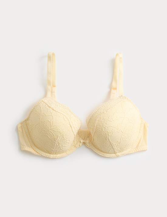 Soutien-gorge plongeant &agrave; armatures en dentelle Jasmine, bonnets A &agrave; E