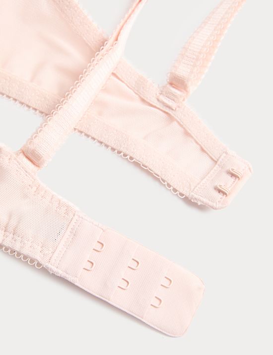 Jasmine Lace Wired Plunge Bra A-E