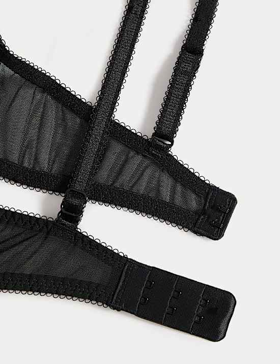 Jasmine Lace Wired Plunge Bra A-E