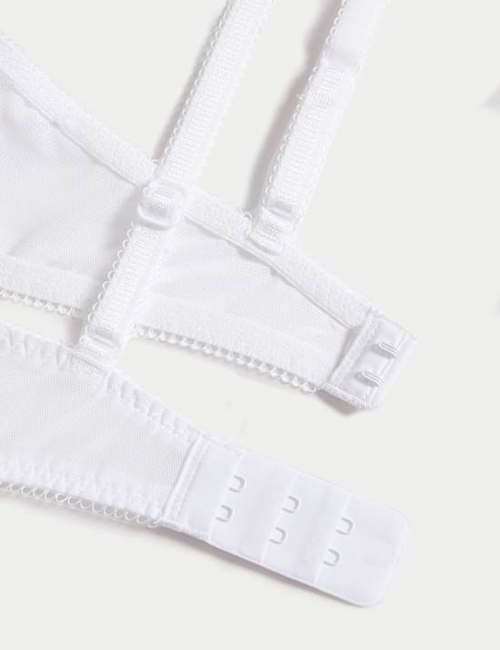 Jasmine Lace Wired Plunge Bra A-E