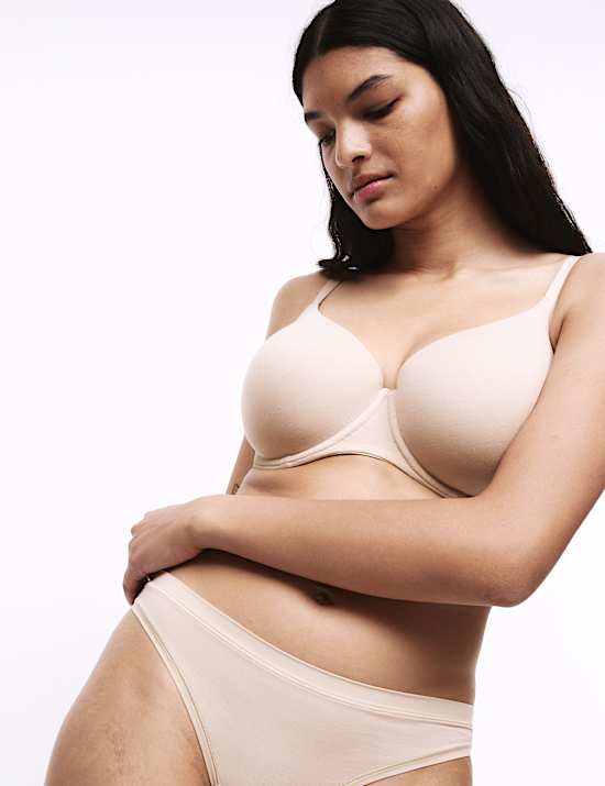 3pk Wired Full Cup T-Shirt Bras F+