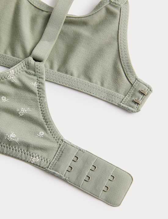 3pk Cotton Rich Wired T-Shirt Bras A-E