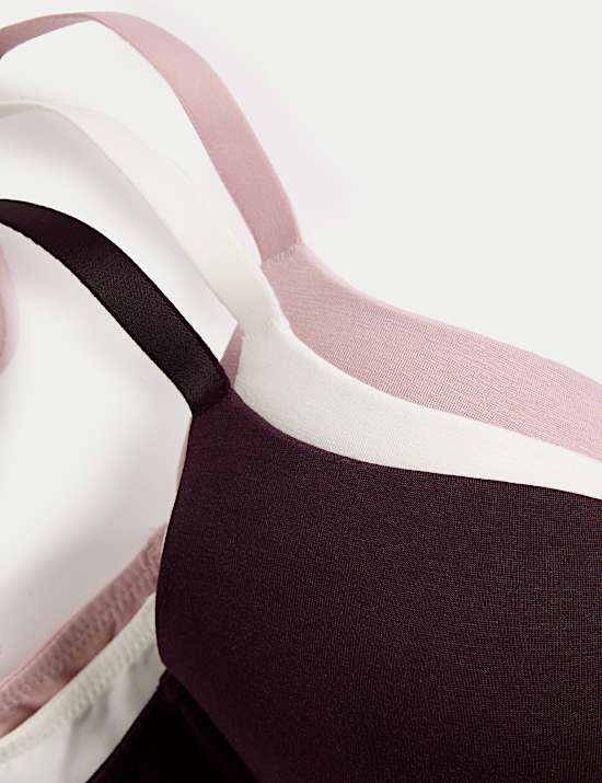 3pk Wired Full Cup T-Shirt Bras A-E