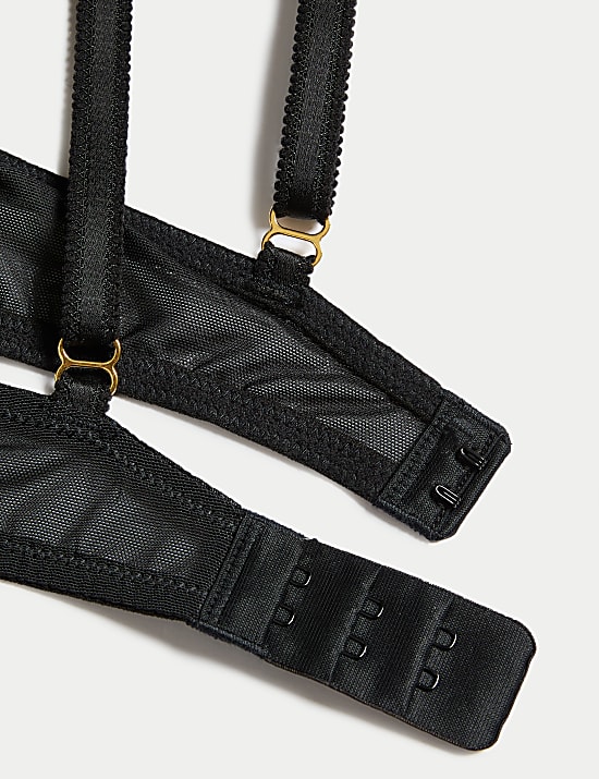 Amelia Lace Wired Plunge Bra (A-E)