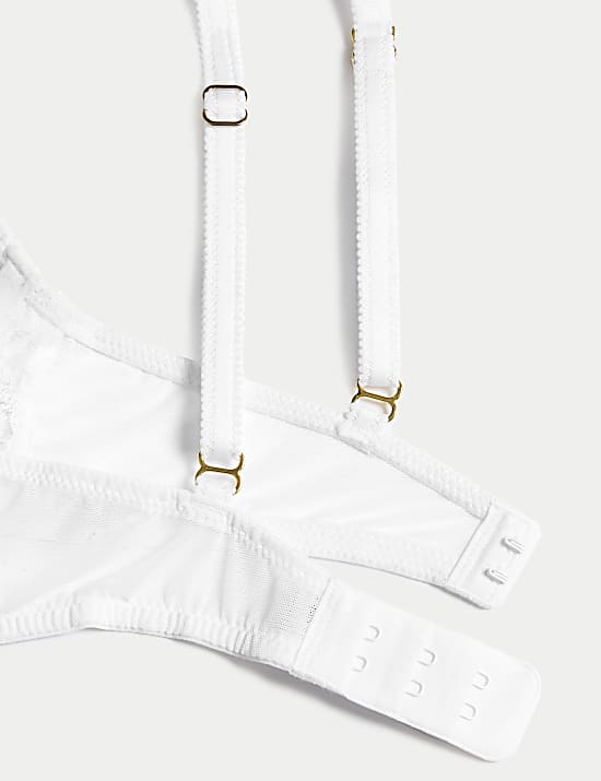 Σουτιέν Amelia με βαθύ ντεκολτέ, μπανέλα από δαντέλα (Α-Ε)