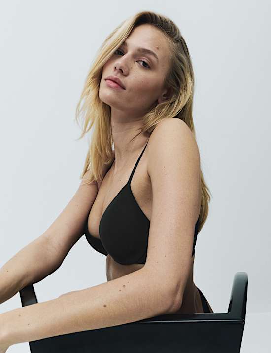 Sujetador Body Invisibles&trade; con aros y escote pronunciado (para copa A-E)