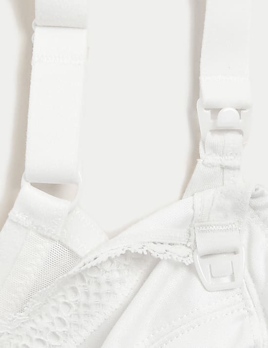 2pk Lace & Mesh Nursing Bras B-H