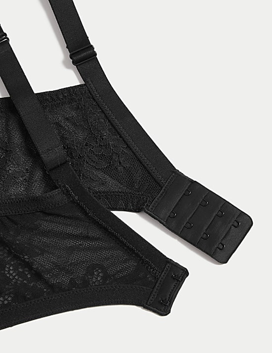 Lot de 2 soutiens-gorge de maternité et d’allaitement avec bordures en dentelle, bonnets B à G