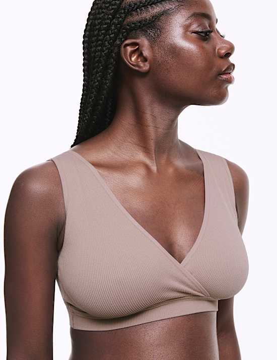 Lot de 2 soutiens-gorge de maternité et d'allaitement confortables