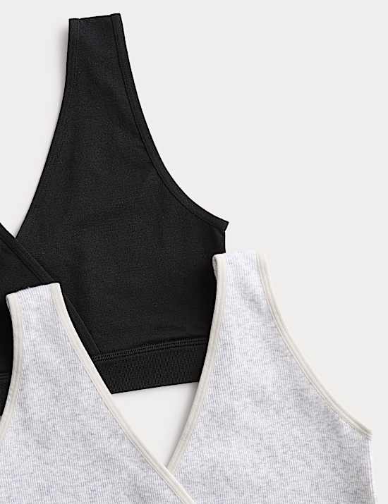 2pk Lounge Nursing Maternity Bras
