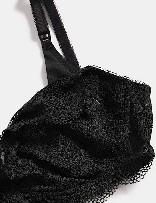 Jasmine Lace Non Wired Maternity Nursing Bra B-H