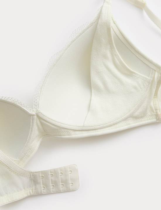 2pk Jasmine Lace Trim Maternity Nursing Bra B-G