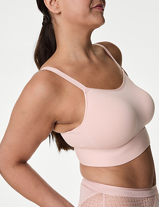 Cotton Non-Wired Post Surgery Cami Bra A-H