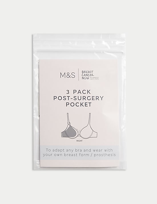 3pk Post Surgery Pockets (Right)