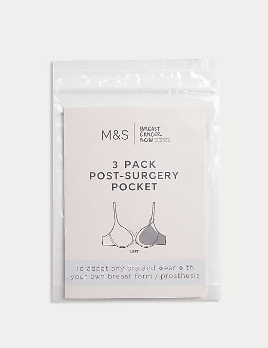 3pk Post Surgery Pockets (Left)