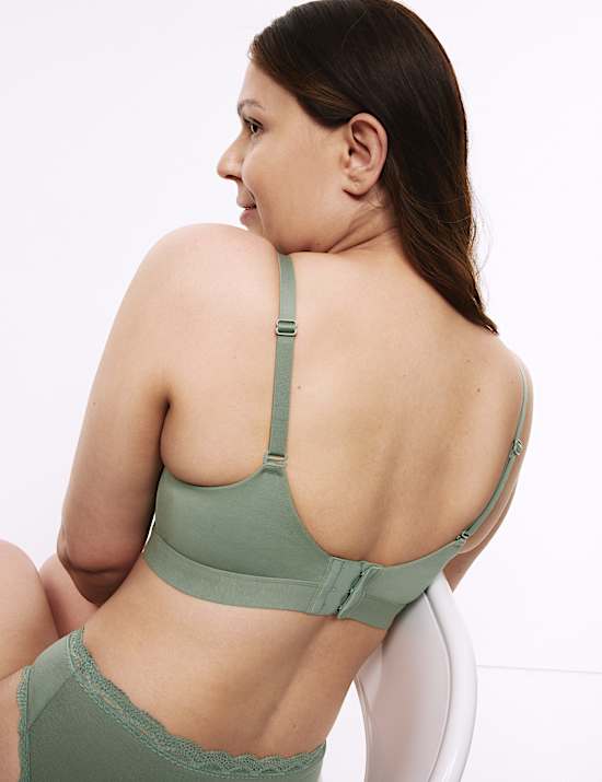 Soutien-gorge postopératoire en coton sans armature, bonnets A à E