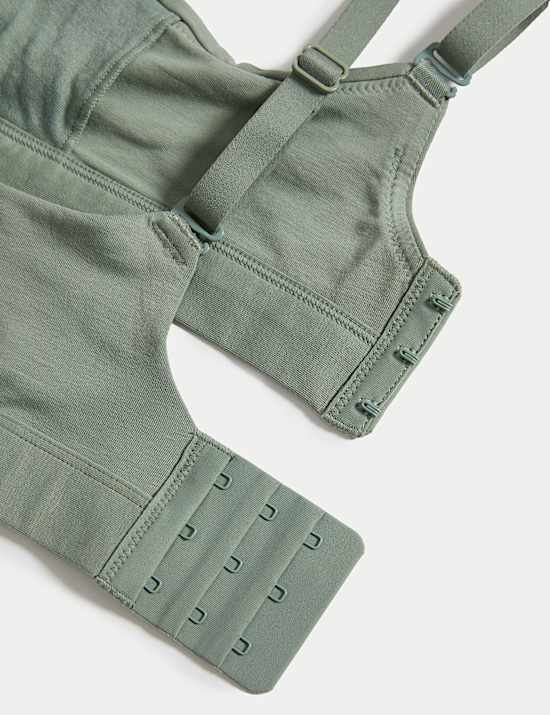 Soutien-gorge postopératoire en coton sans armature, bonnets A à E