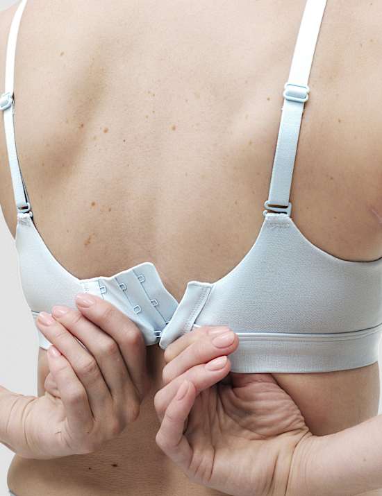 Cotton Rich Non Wired Post Surgery Bra A-E