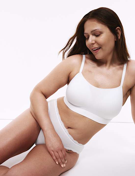 Cotton Rich Non Wired Post Surgery Bra A-E