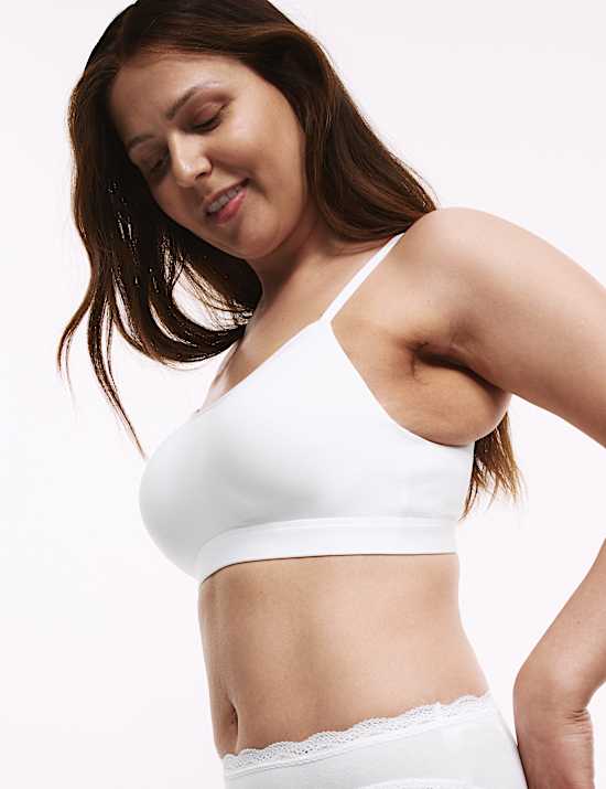 Cotton Rich Non Wired Post Surgery Bra A-E