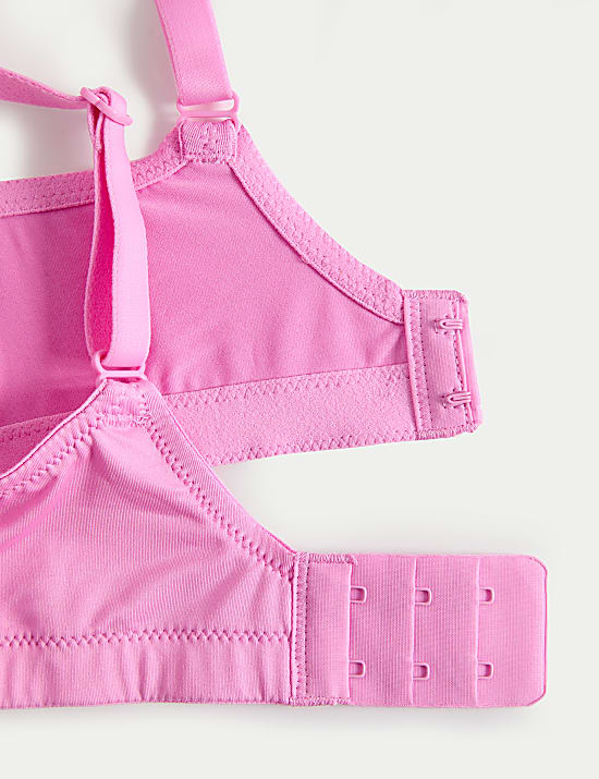 2pk Non Wired T-Shirt Post Surgery Bras (A-E)