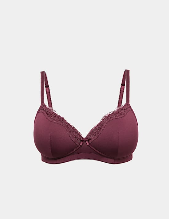 Jasmine Lace Non Wired Post Surgery Bra A-E