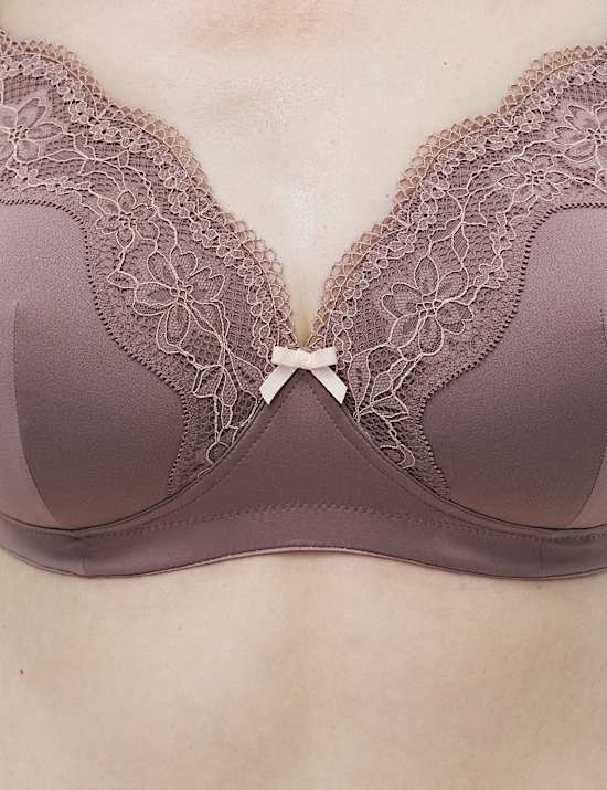 Jasmine Lace Non Wired Post Surgery Bra (A-E)