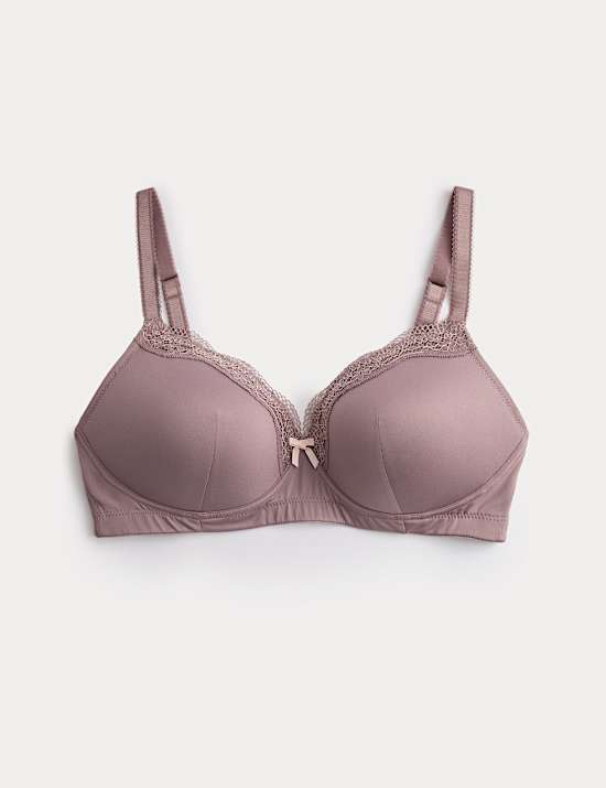 Jasmine Lace Non Wired Post Surgery Bra (A-E)