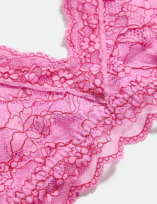 Flexifit™ Lace Non Wired Flat Closure Bralette