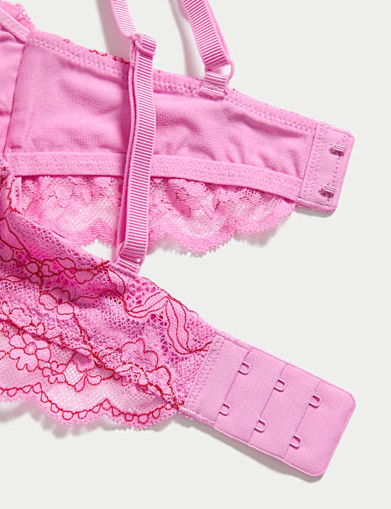 Flexifit™ Lace Non Wired Flat Closure Bralette