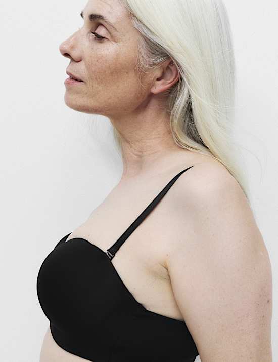 Body Invisibles Wired Post Surgery Strapless Bra (A-DD)