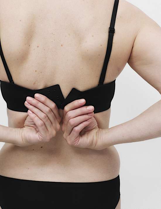 Body Invisibles Wired Post Surgery Strapless Bra (A-DD)